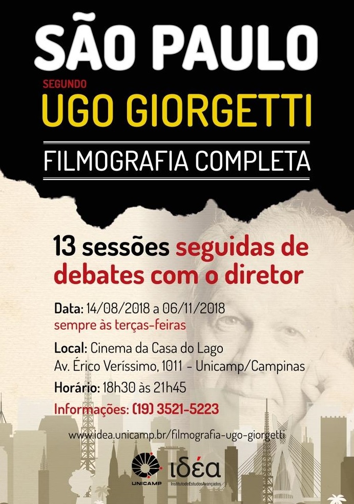 Mostra inédita exibe filmografia completa do cineasta e cronista Ugo Giorgetti