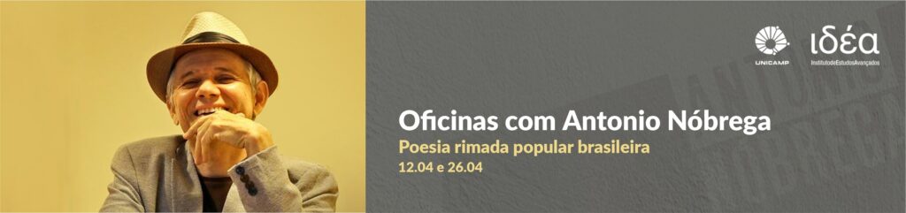 Oficinas com Antonio Nóbrega – Poesia rimada popular brasileira