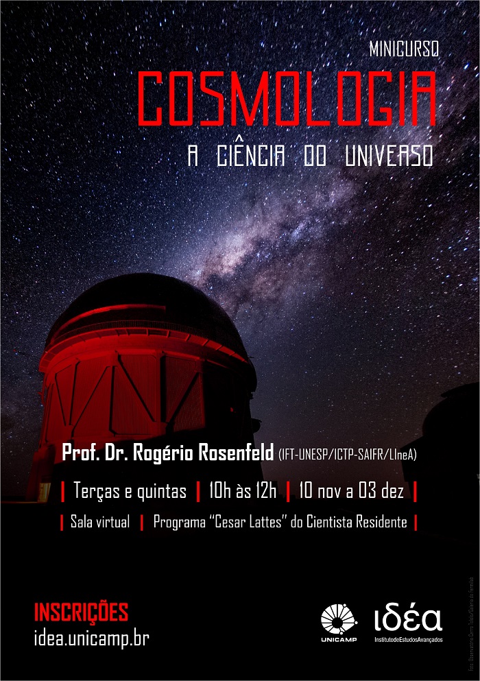 Minicurso ‟Cosmologia: a ciência do universo”