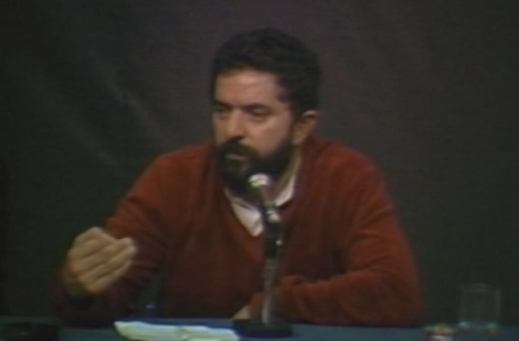 Luiz Inácio Lula da Silva durante seminário ‟Brasil: Memória Política”